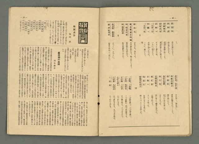 期刊名稱：民俗臺灣3卷7號通卷25號圖檔，第29張，共34張