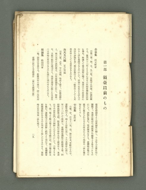 期刊名稱：愛書 第14輯/副題名：臺灣文藝書誌號圖檔，第21張，共53張