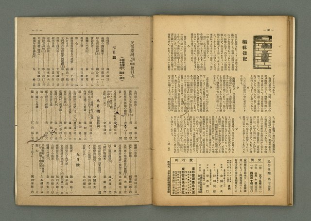 期刊名稱：民俗臺灣3卷6號通卷24號圖檔，第30張，共37張