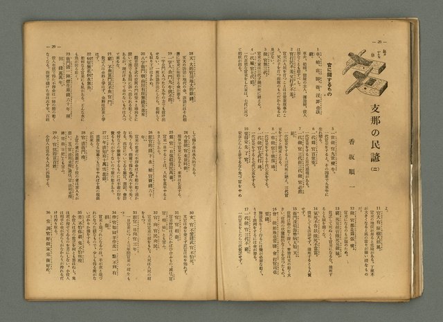 期刊名稱：民俗臺灣4卷4號通卷34號圖檔，第21張，共34張