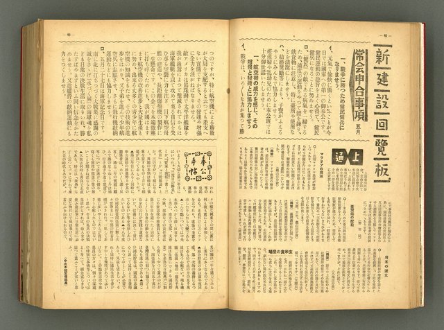 主要名稱：新建設、旬刊台新、台灣藝術等期刊多期數合訂本圖檔，第29張，共331張