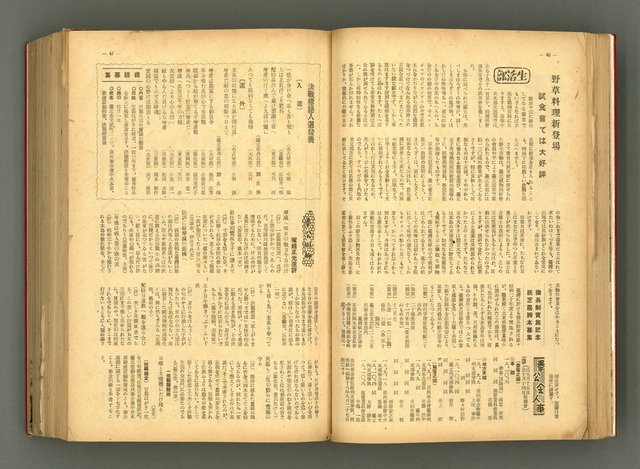 主要名稱：新建設、旬刊台新、台灣藝術等期刊多期數合訂本圖檔，第56張，共331張