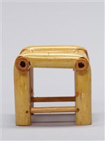 迷你竹家具－擔仔麵組-椅藏品圖，第2張