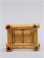 迷你竹家具－擔仔麵組-椅藏品圖，第4張