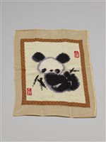 上海絨織墊(貓熊)藏品圖，第2張