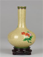 牡丹花瓶(乙對)-右紅藏品圖，第3張
