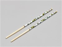 景泰藍筷子乙盒(兩雙)-白底藏品圖，第2張