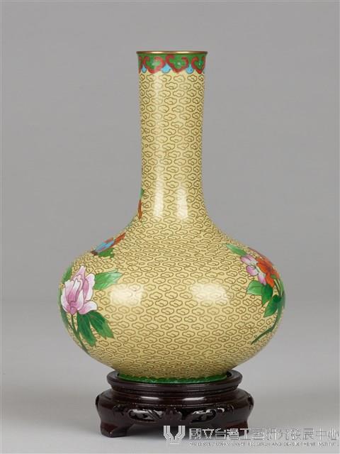牡丹花瓶(乙對)-左紅藏品圖，第2張