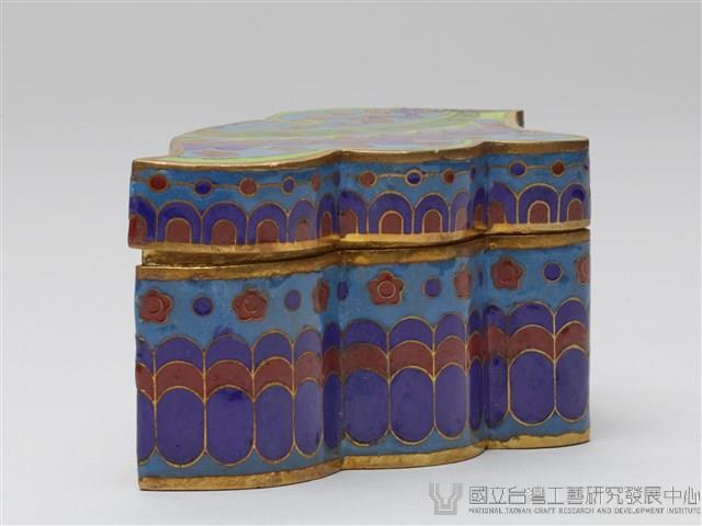 景泰藍蝴蝶拼盒藏品圖，第20張