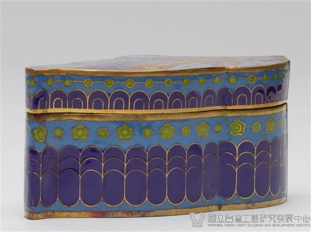 景泰藍蝴蝶拼盒藏品圖，第15張