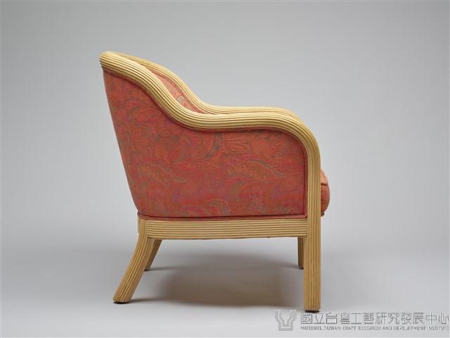 籐製沙發椅組-單人扶手沙發椅藏品圖，第4張