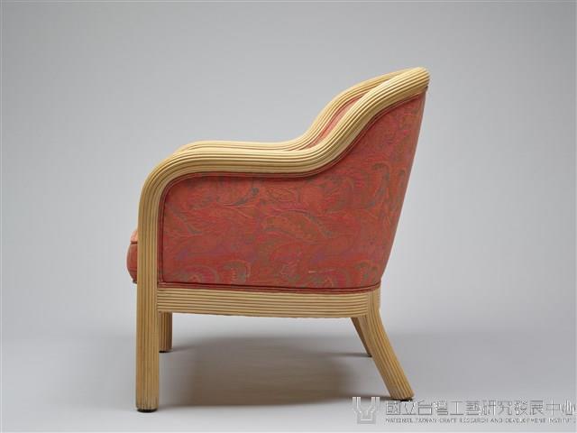 籐製沙發椅組-單人扶手沙發椅藏品圖，第2張