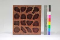 藏品(木製糕餅印)的圖片