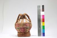 藏品(竹編火籠)的圖片