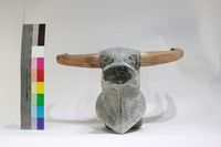 藏品(水牛頭飾)的圖片