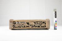 藏品(雕花木枕)的圖片