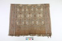 藏品(黃褐地幾何紋染織布)的圖片