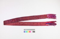 藏品(彩織女盛裝花腰帶)的圖片