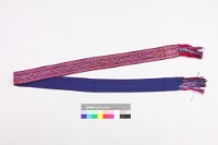 藏品(彩織女盛裝花腰帶)的圖片