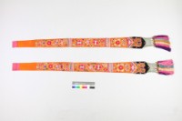 藏品(橘綢地彩繡雙雀雙魚劍帶)的圖片