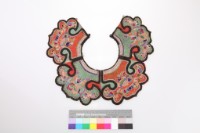 藏品(雙色納紗如意雲頭雲肩)的圖片