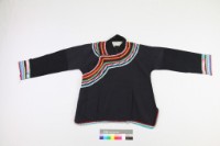 藏品(布農族女子長袖長上衣)的圖片