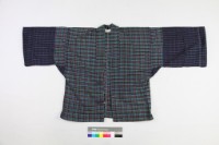 藏品(貴州凱里苗族方格紋土布常服)的圖片