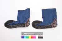 藏品(貴州台江苗族繡花襪 )的圖片