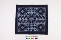 藏品(雲南大理現代紮染加縫線椅墊套)的圖片