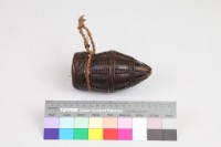 藏品(貴州榕江苗族竹編蚱蜢簍 )的圖片