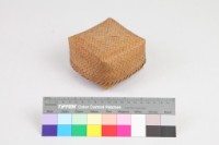 藏品(雲南新平傣族竹編方形飯盒 )的圖片