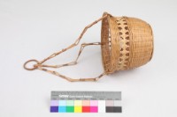 藏品(圓形竹編吊籃 )的圖片