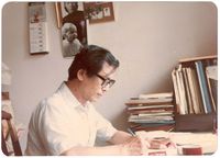 藏品(陳千武-在書房)的圖片