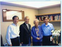 藏品(齊邦媛-2006年與臺中一中授課學生)的圖片