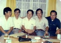 藏品(非馬在瘂弦家)的圖片