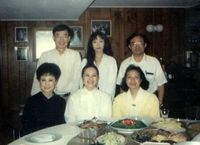 藏品(1994年6月非馬(後排左1)與嚴歌苓(後排中)及芝加哥華文作家協會部分成員合影)的圖片