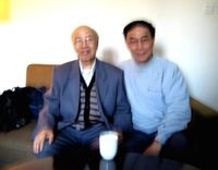 藏品(2009年10月非馬在北京同吳開晉教授合影)的圖片