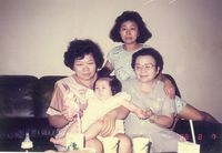 藏品(廖輝英生小女完大妹帶媽媽來看孫)的圖片