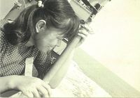 藏品(廖輝英-赴澎湖在351軍艦甲板上)的圖片