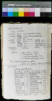 藏品(〈笠通訊〉第二冊-結帳後收支+陳千武經費（88年亞洲詩人會議經費收支表）)的圖片