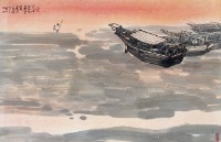 藏品(淡水夕照)的圖片