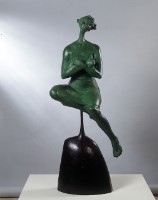 藏品(愛貓的女人)的圖片