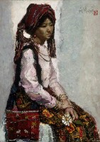 藏品(傣族少女)的圖片