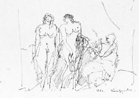 藏品(鋼筆人物素描NO.64)的圖片