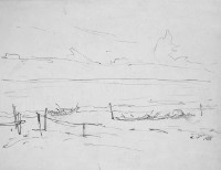 藏品(茄萣海邊(一))的圖片