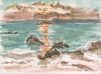 藏品(墾丁日落(一))的圖片