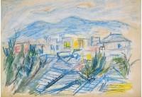 藏品(山前屋景)的圖片