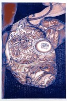 藏品(女人&貓&魚)的圖片