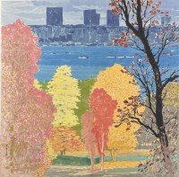 藏品(哈德森河秋景)的圖片