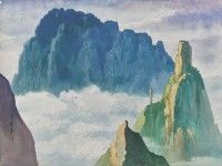 藏品(黃山天都峰)的圖片